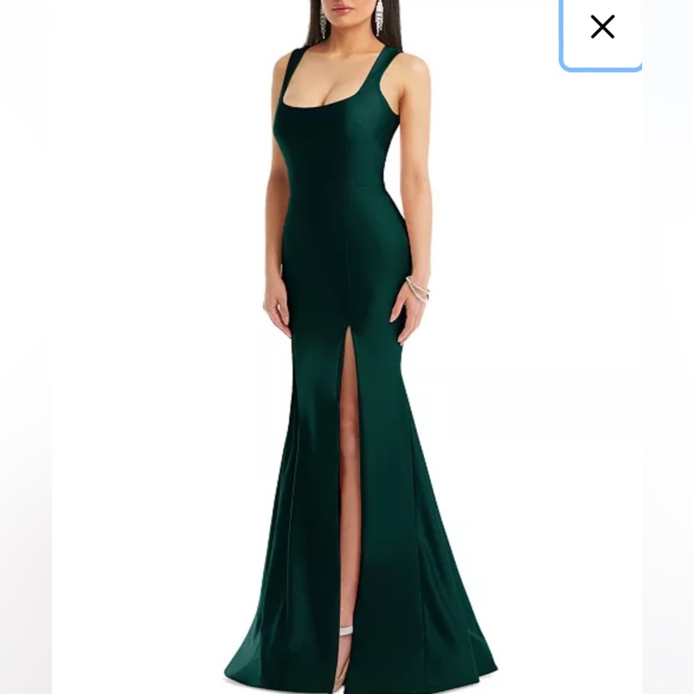 NWT Cynthia & Sahar Elegant Green Evening Gown